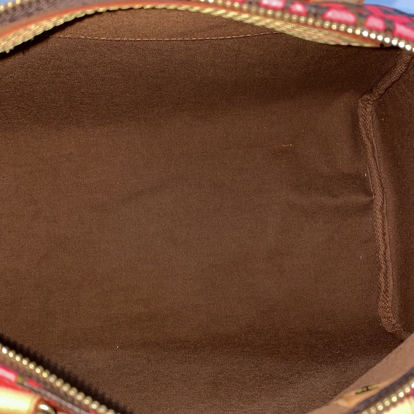 Louis Vuitton Speedy 30 Pink Brown Graffiti Sprouse Carryall Top HandleBag - Picture 12 of 16